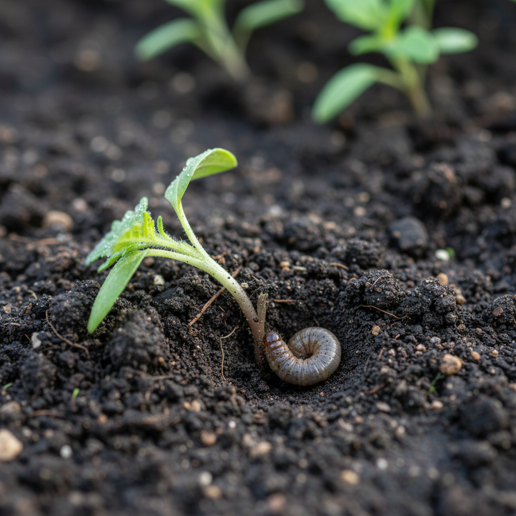 Flétrissement des jeunes plants