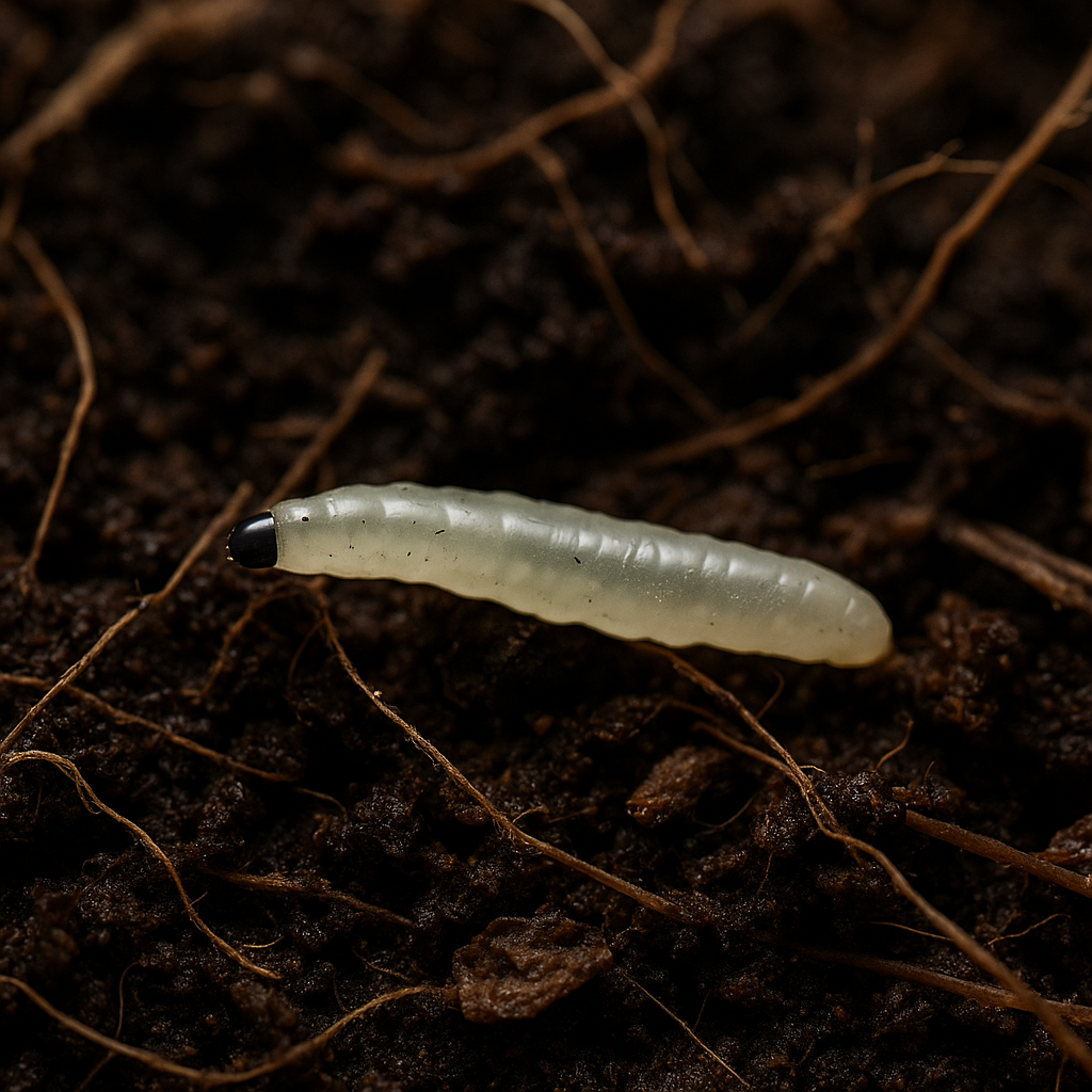 Larve de la sciaride